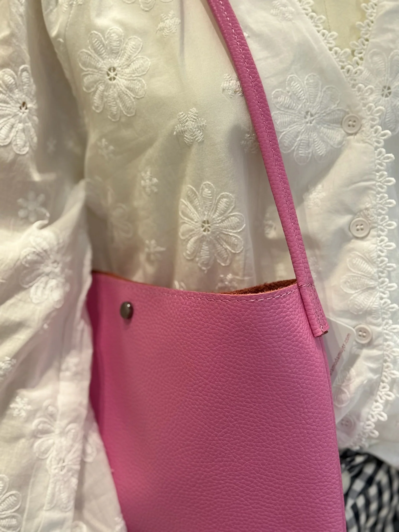 Bolso Shopper rosa | Anya - Image 3