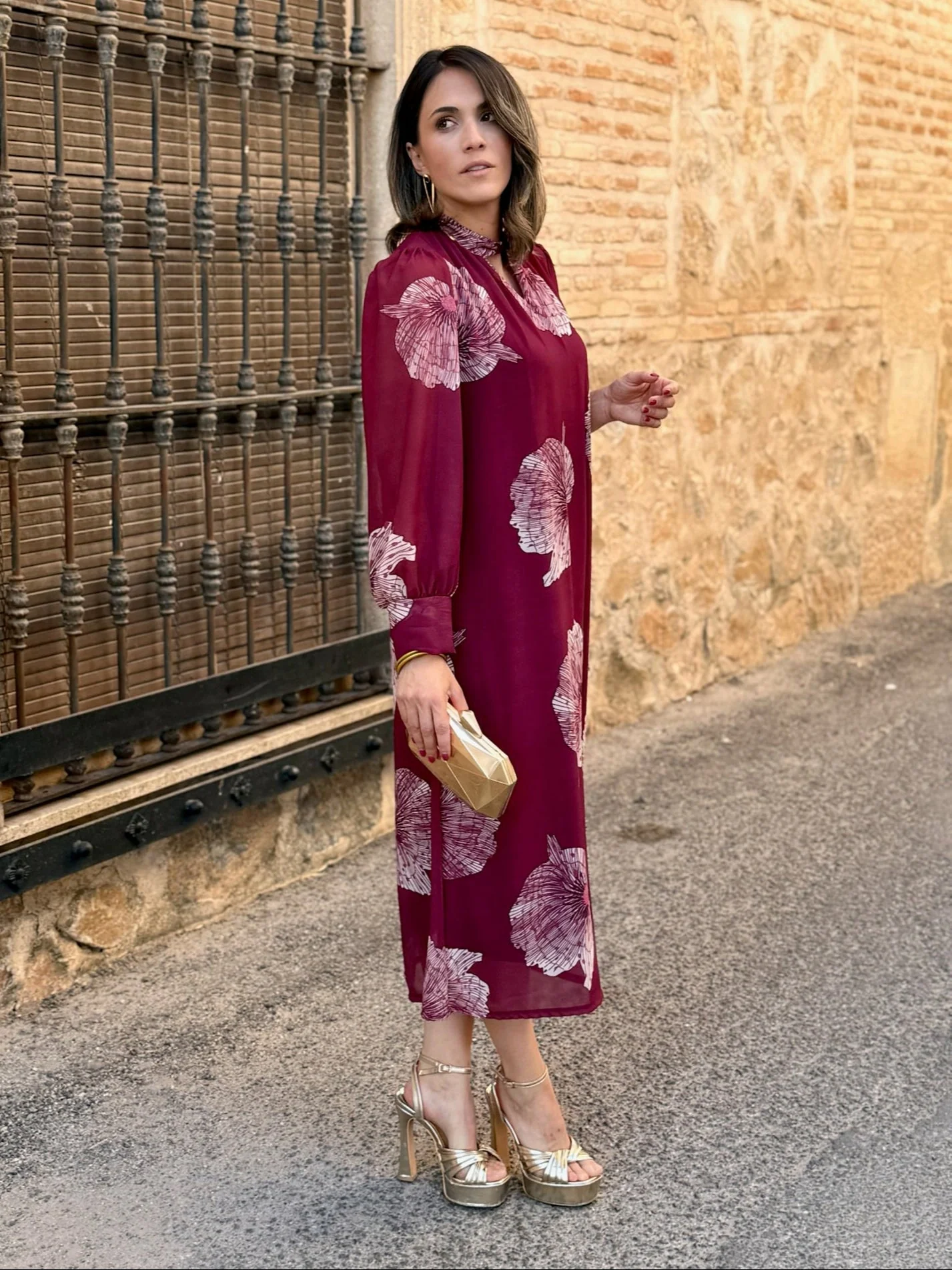 Vestido gasa estampado | Juliette - Image 4