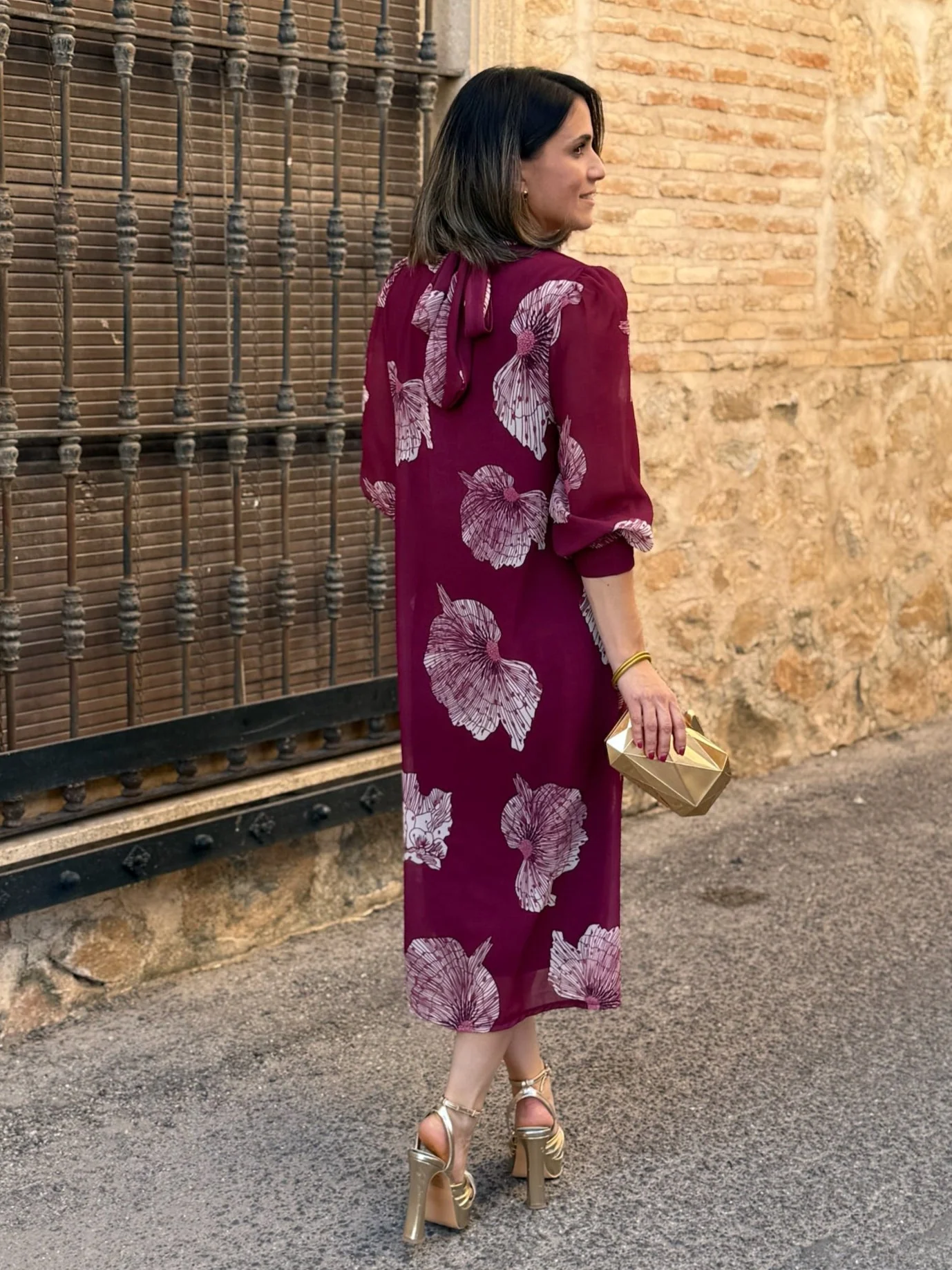 Vestido gasa estampado | Juliette - Image 6