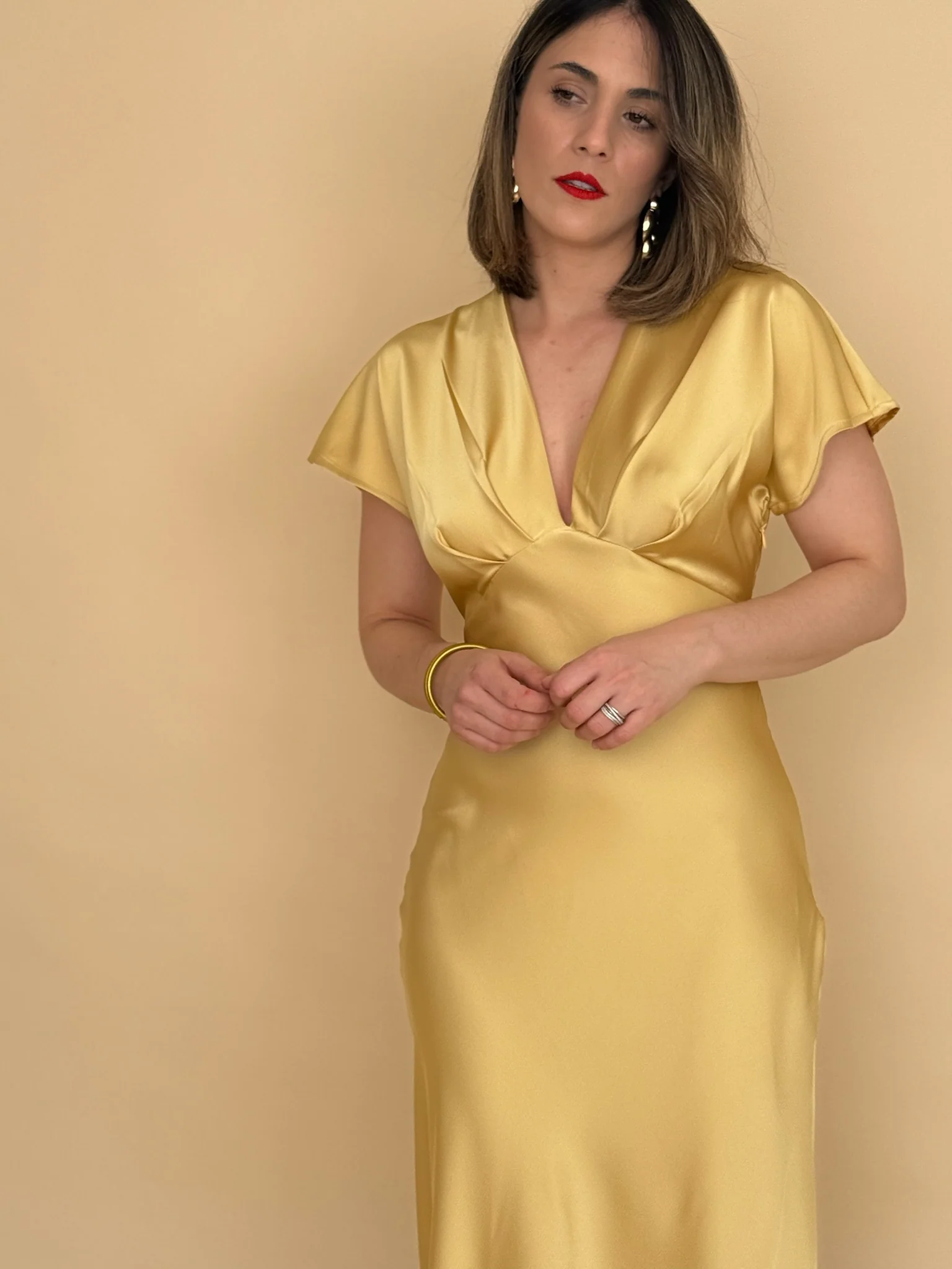 Vestido midi |  Carey - Image 4